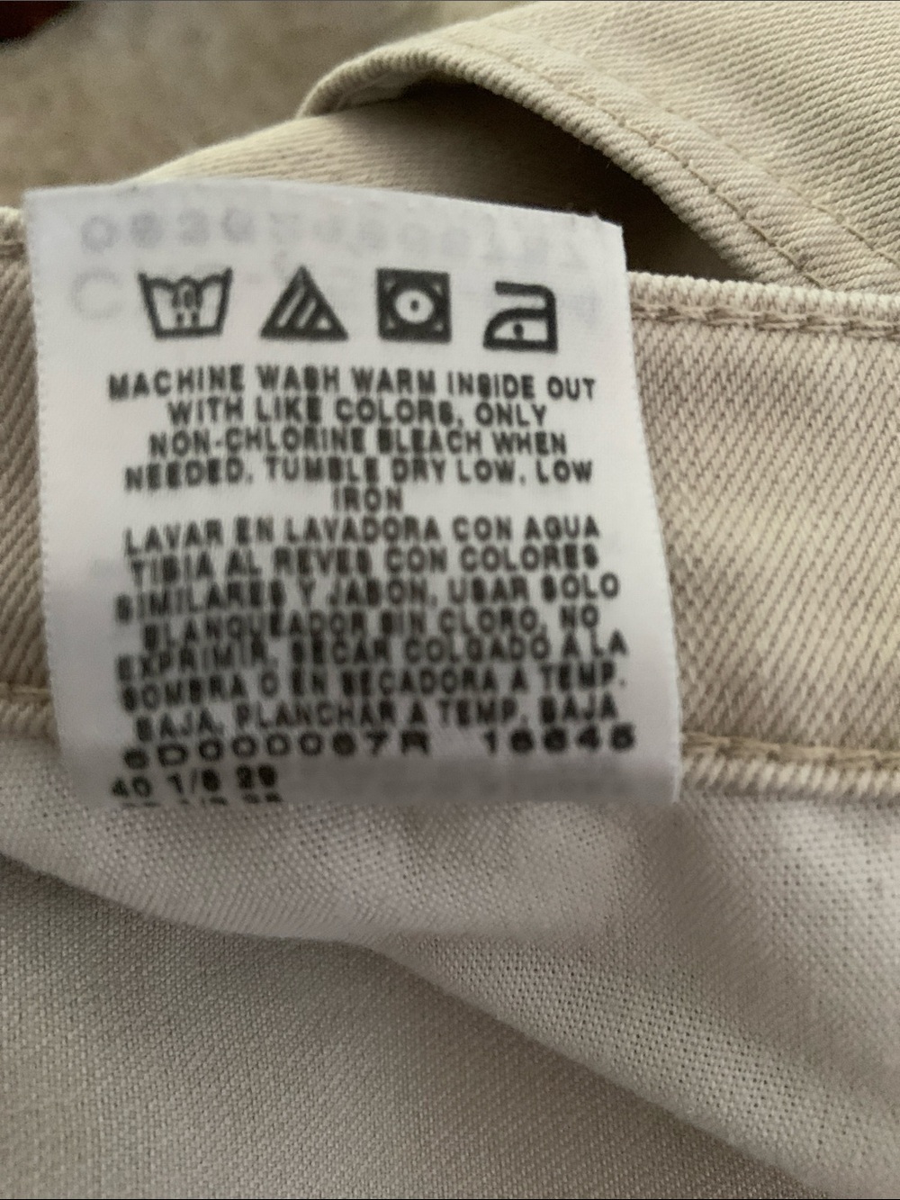 Lee Jeans Relaxed Straight Leg At The Waist size 18W - Picture 12 of 12